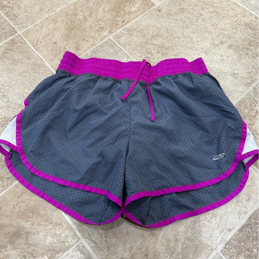 Champion Gray and Pink Athletic Shorts